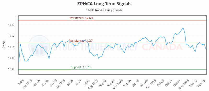 Stock Chart for ZPH:CA
