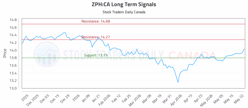 Stock Chart for ZPH:CA
