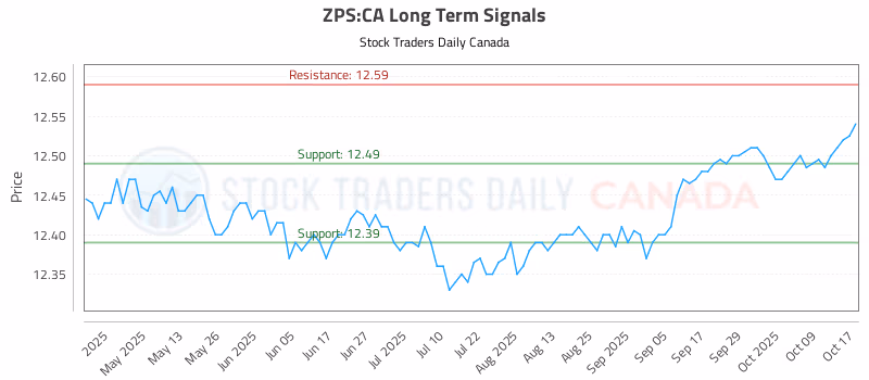 Stock Chart for ZPS:CA