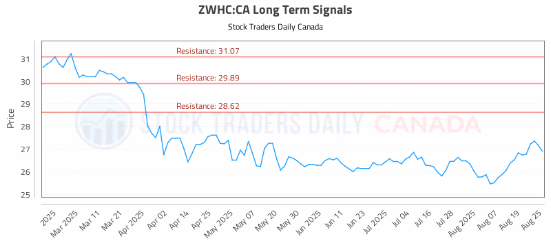 Stock Chart for ZWHC:CA