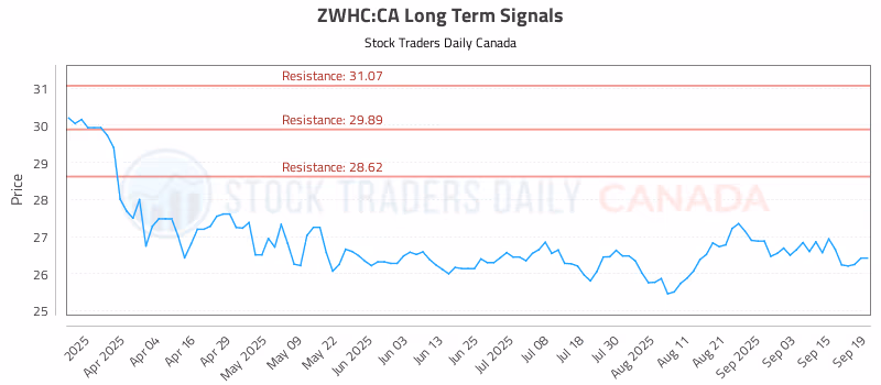 Stock Chart for ZWHC:CA