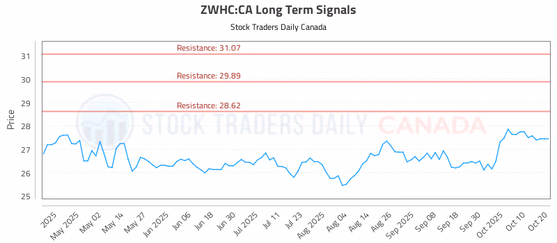 Stock Chart for ZWHC:CA