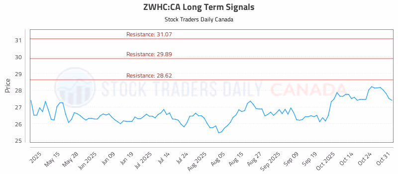Stock Chart for ZWHC:CA
