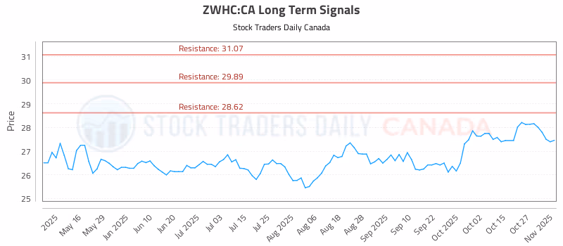 Stock Chart for ZWHC:CA