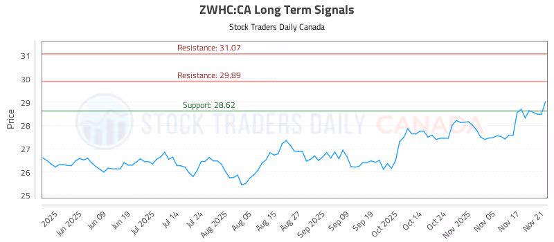 Stock Chart for ZWHC:CA