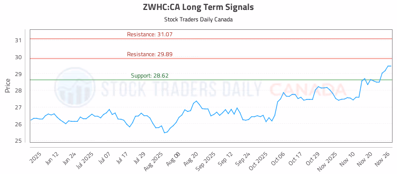 Stock Chart for ZWHC:CA