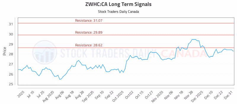 Stock Chart for ZWHC:CA