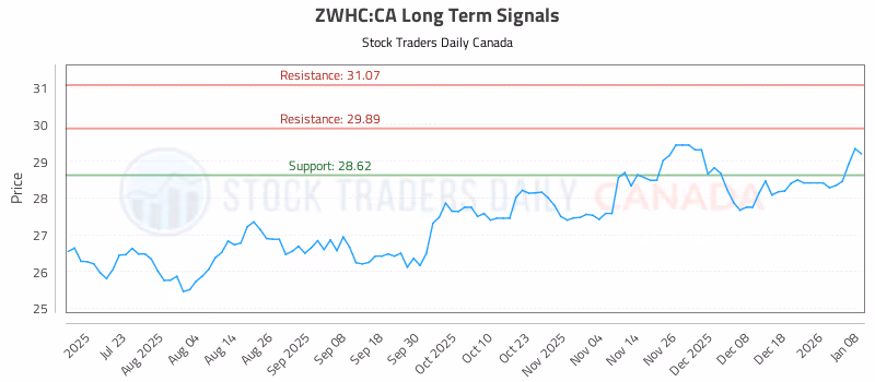 Stock Chart for ZWHC:CA