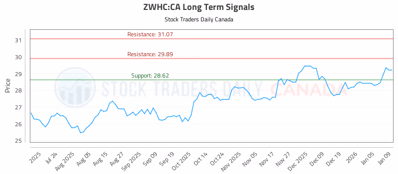 Stock Chart for ZWHC:CA