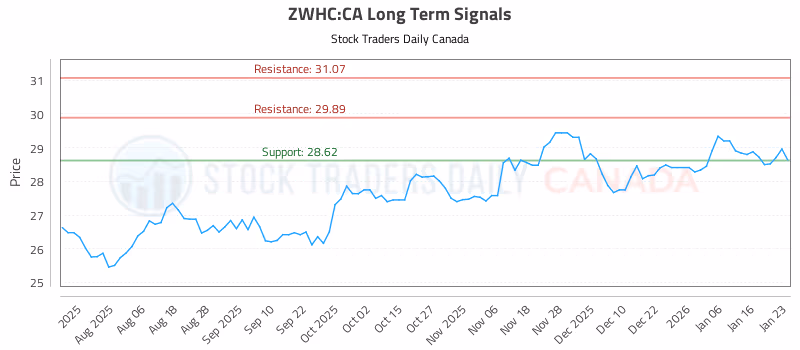 Stock Chart for ZWHC:CA