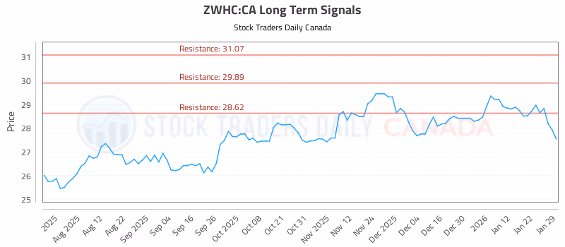 Stock Chart for ZWHC:CA