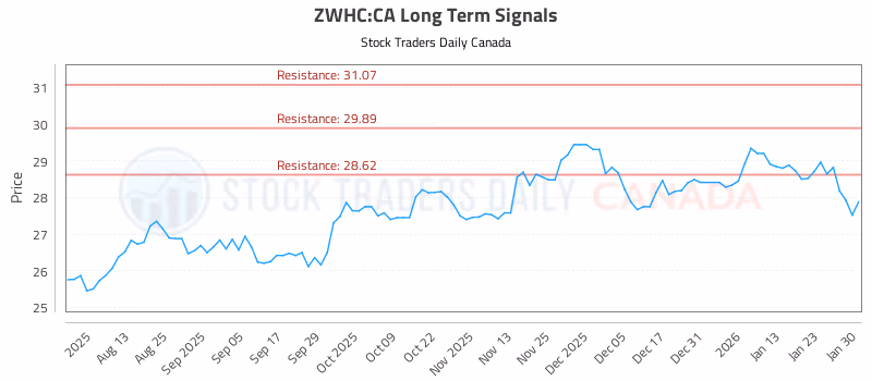 Stock Chart for ZWHC:CA