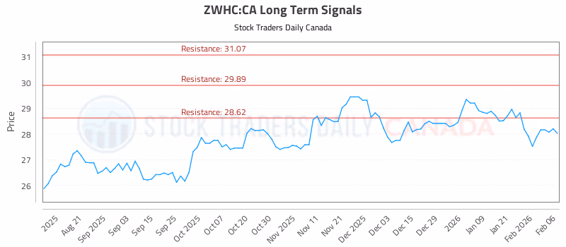 Stock Chart for ZWHC:CA