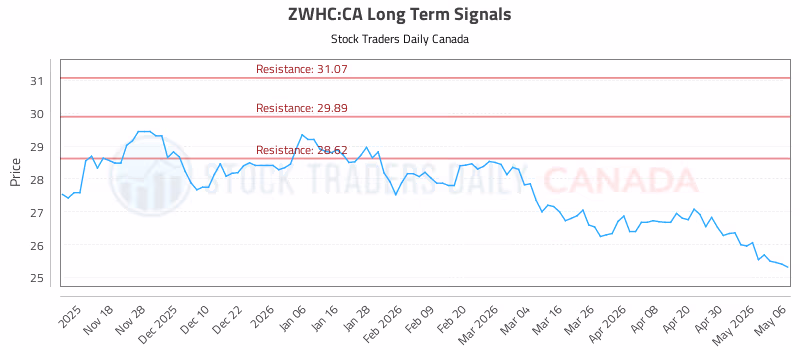 Stock Chart for ZWHC:CA