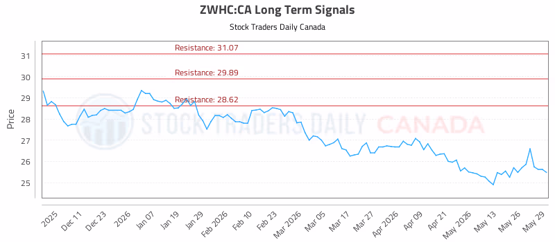 Stock Chart for ZWHC:CA