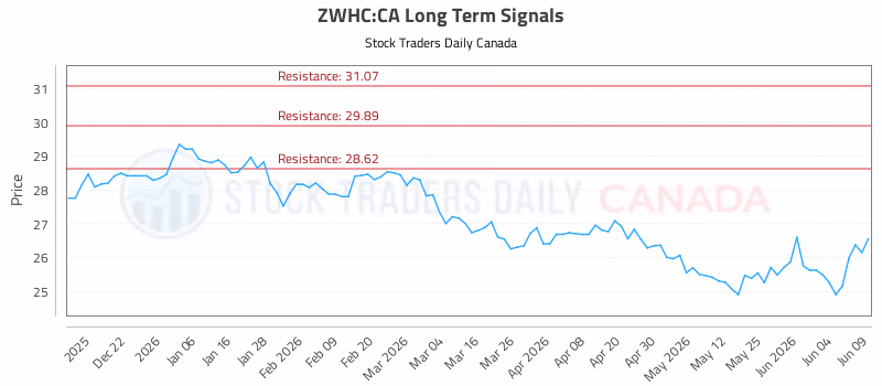 Stock Chart for ZWHC:CA